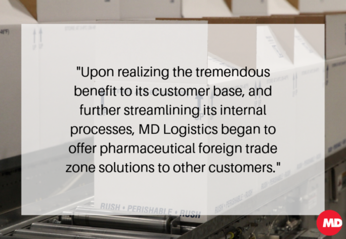 Pharmceutical Foreign Trade Zone