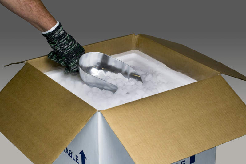 3PL offers dry ice packaging process in cold chain solutions