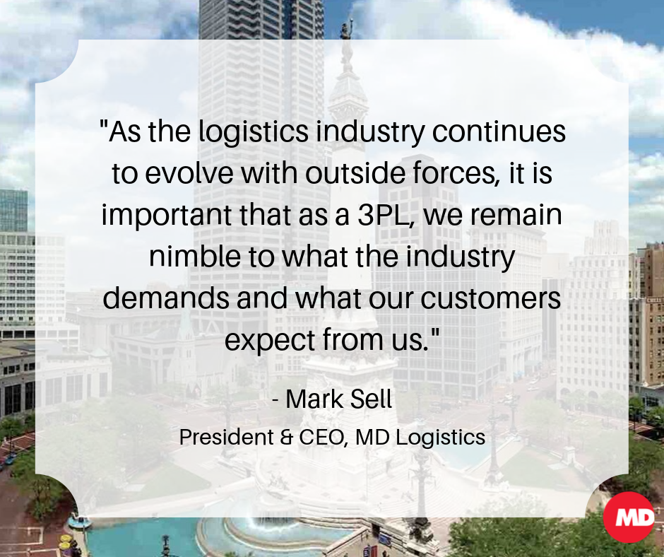 MD logistics growth