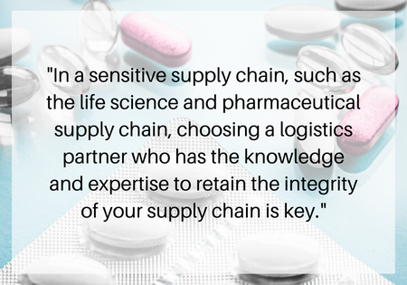 quote about pharmaceutical supply chain