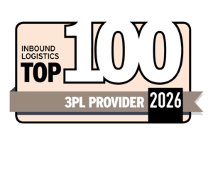 2026 Top 100 3PL Badge for Pharmaceutical 3PL Provider MD Logistics